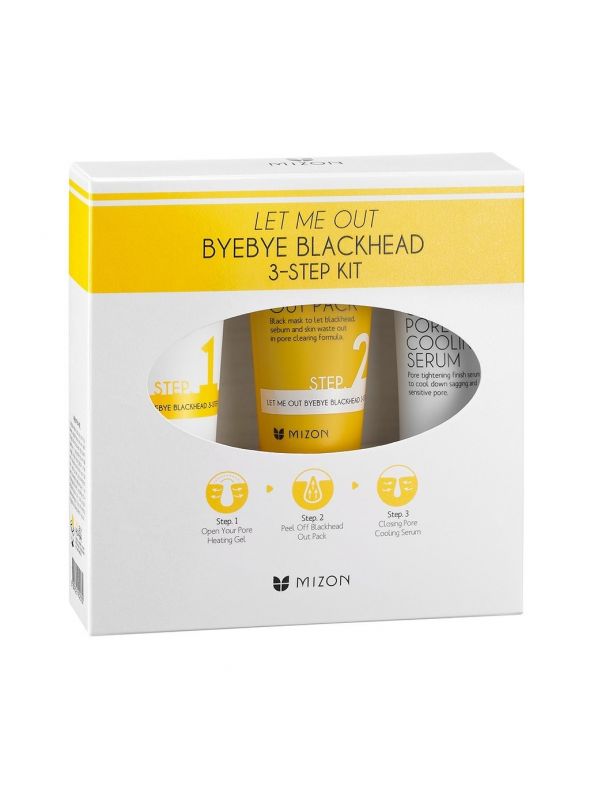 Let Me Out Bye Bye Blackhead 3-Step Kit Let Me Out Bye Bye Blackhead 3-Step Kit